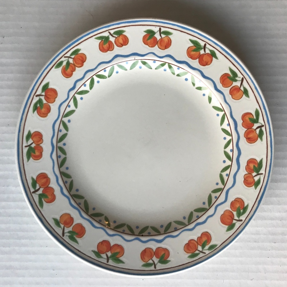 Set Of 2 Vintage Mikasa “Apple Cider” Salad/Dessert Plates 8”